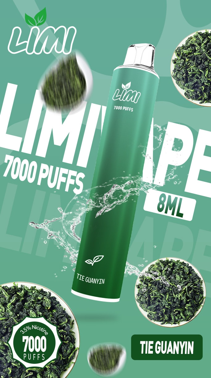 LIMI 7000口拋棄式電子煙｜大容量持久體驗 - 電子煙潮流商城